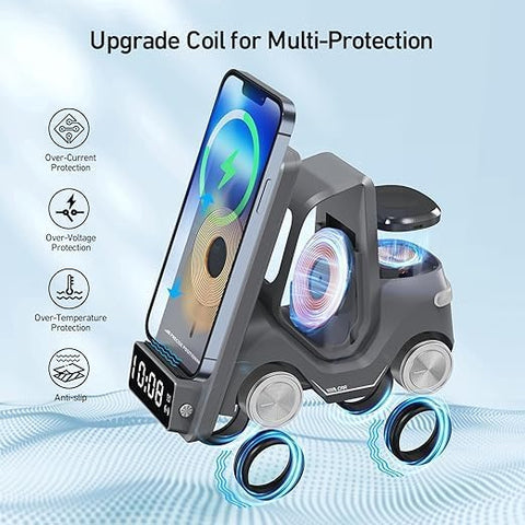 5 in 1 Wireless Charger Forklift Design Ramadan Offer
