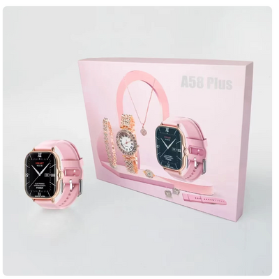 A58 Ladies Smart Watch 5 in 1