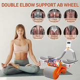 Automatic Rebound Ab Abdominal Exercise Roller Wheel.